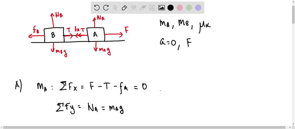 SOLVED: Two Crates Connected By A Rope Of Negligible Mass Lie On A ...