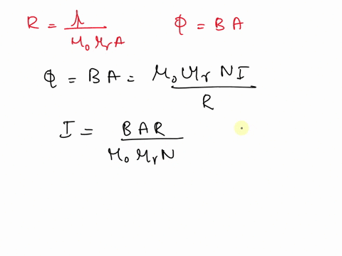 marks-10-1-consider-the-magnetic-core-with-an-air-gap-as-shown-in-fig-5-the-core-material-has-a-relative-permeability-of-6000-and-a-rectangular-cross-section-of-2-cm-by-3-cm-the-coil-has-500-32688