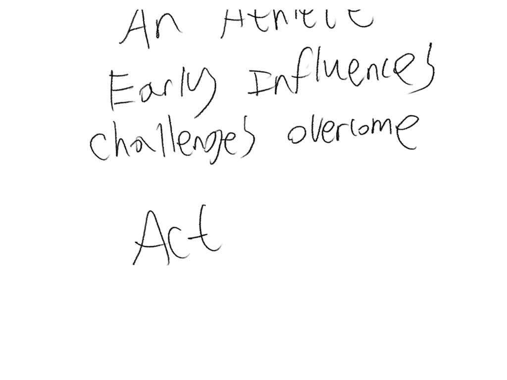 SOLVED give a list of in depth questions to ask an athlete and actor