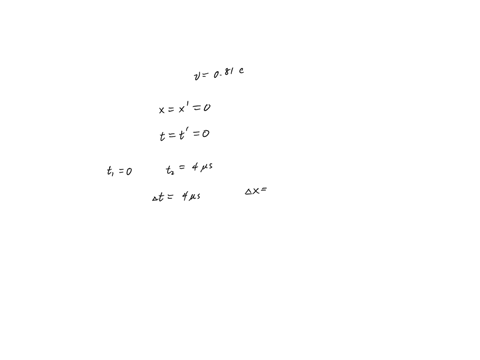 inertial-frame-s-moves-at-a-speed-of-081c-with-respect-to-frame-s-the-figure-below-further-x-x-0-at-t-t-0-two-events-are-recorded-in-frame-s-event-1-occurs-at-the-origin-at-t-0-and-event-2-occurs-on-t