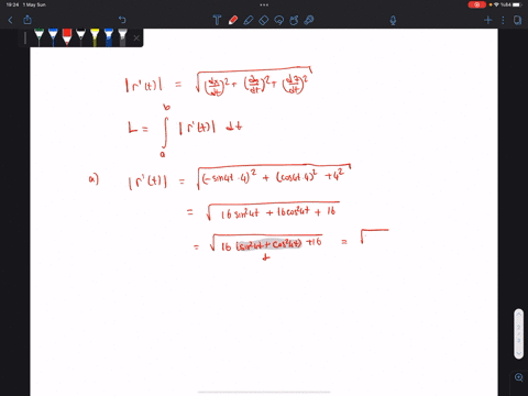 to-illustrate-that-the-length-of-a-smooth-space-curve-does-not-depend-on-the-parameterization-used-to-compute-it-calculate-the-length-of-one-turn-of-the-helix-with-the-following-parameterizations