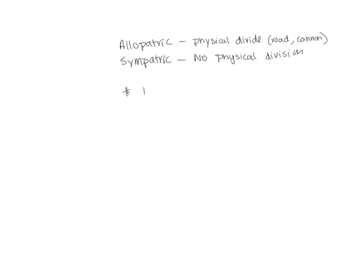 for-each-scenario-given-decide-whether-allopatric-or-sympatric-speciation-would-be-the-likely-result-an-island-splits-in-two-and-the-halves-drift-apart-separating-a-population-of-native-bird-87014