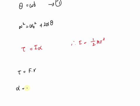 a-uniform-disk-with-mass-440-kg-and-radius-0260-m-is-pivoted-at-its-center-about-a-horizontal-frictionless-axle-that-is-stationary-the-disk-is-initially-at-rest-and-then-a-constant-force-270-27754