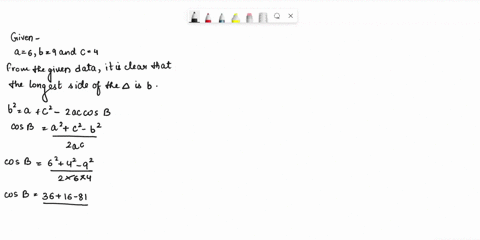 solve-triangle-abc-if-a-6-b-9-and-c-4-round-angle-measures-to-the-nearest-degree-06558