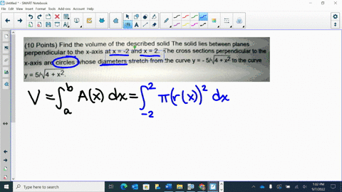 10.2: solid - mathematics libretexts Images High... Find the volume of the described solid The solid lies...
