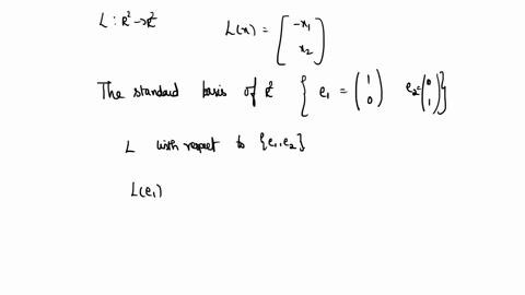 1-for-each-of-the-following-linear-operators-l-on-r-determine-the-matrix-a-representing-l-with-respect-to-e1ez-see-exercise-1qof-section-120-and-the-matrix-b-representing-l-with-respect-to-u-05815