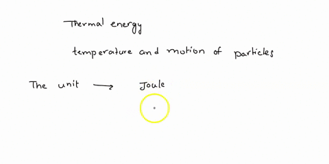 which-unit-is-used-to-express-a-amount-of-thermal-energy-33714