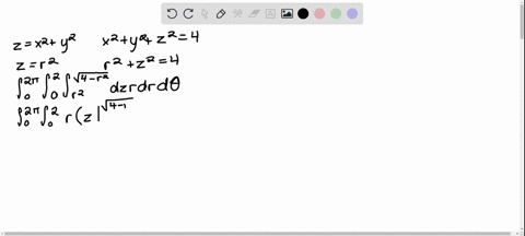 evaluate-the-integral-ry2-dv-where-d-is-the-solid-outside-the-cone-z-x2-32-and-inside-the-hemisphere-x2-y2-22-4-withx-0-50292