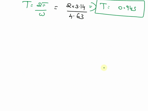 a-block-with-a-mass-of-0300-kg-is-connected-to-a-spring-displaced-in-the-positive-direction-a-distance-of-500-cm-from-equilibrium-and-released-from-rest-at-t-0-the-block-then-oscillates-with-64586