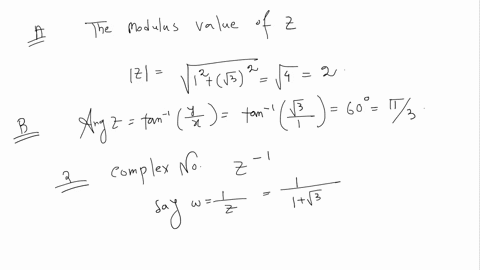 consider-the-complex-number-z-3i-on-an-argand-diagram-draw-an-accurate-representation-of-the-complex-number-z-1-mark-also-on-that-argand-diagram-clearly-mark-the-following-with-numerical-val-10028