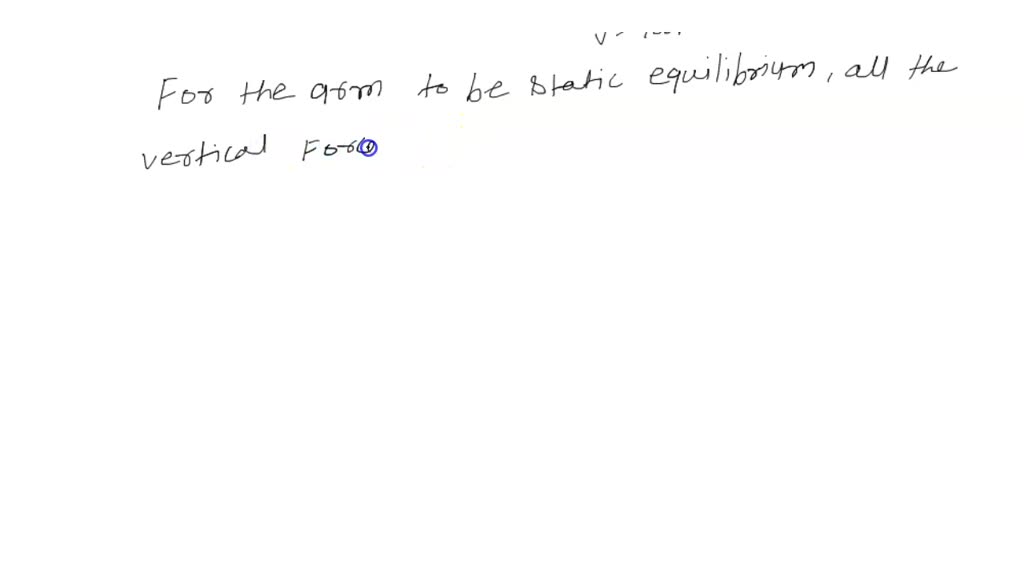 SOLVED: EXAMPLE 8.1 Finding the force from the biceps tendon ...