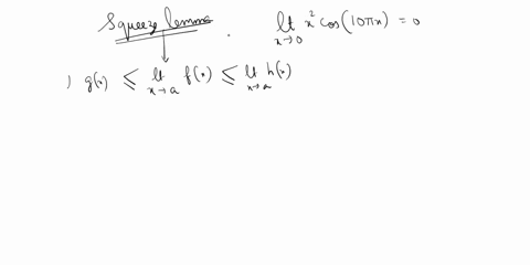 a-graphing-calculator-is-recommended-use-the-squeeze-theorem-to-show-that-lim-x0-x2-cos10x-0-illustrate-by-graphing-the-functions-fx-x2-gx-x2-cos10x-and-hx-x2-on-the-same-screen-let-fx-x2-gx-23667