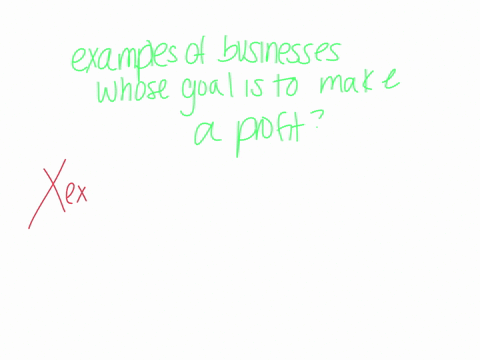 which-of-the-following-is-the-best-example-of-a-business-whose-goal-is-to-earn-a-profit-13936