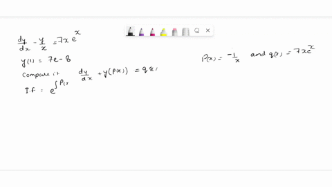 solve-the-initial-value-problem-dy-y-sxex-y1-5-e-9-dx-the-solution-is-yx-74103