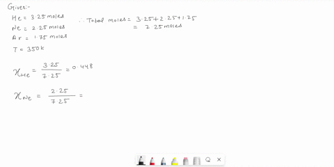 a-sample-containing-325-moles-of-he-1-bar-350-k-is-mixed-with-225-mol-of-ne-1bar350-k-and-175-mol-of-ar-1-bar-350-k-calculate-mixg-and-and-mixs-31822