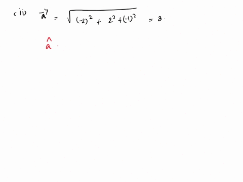 given-the-vectors-a-2i2j-k-and-b-i2j-2k-i-calculate-the-vectorial-product-a-b-ii-find-the-unit-vector-in-the-direction-of-a-iii-find-the-projection-of-a-in-the-direction-of-b-48074