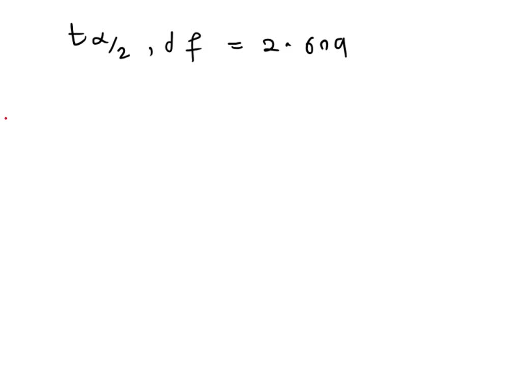 SOLVED A sample of ultimate tensile strength observations (ksi) was