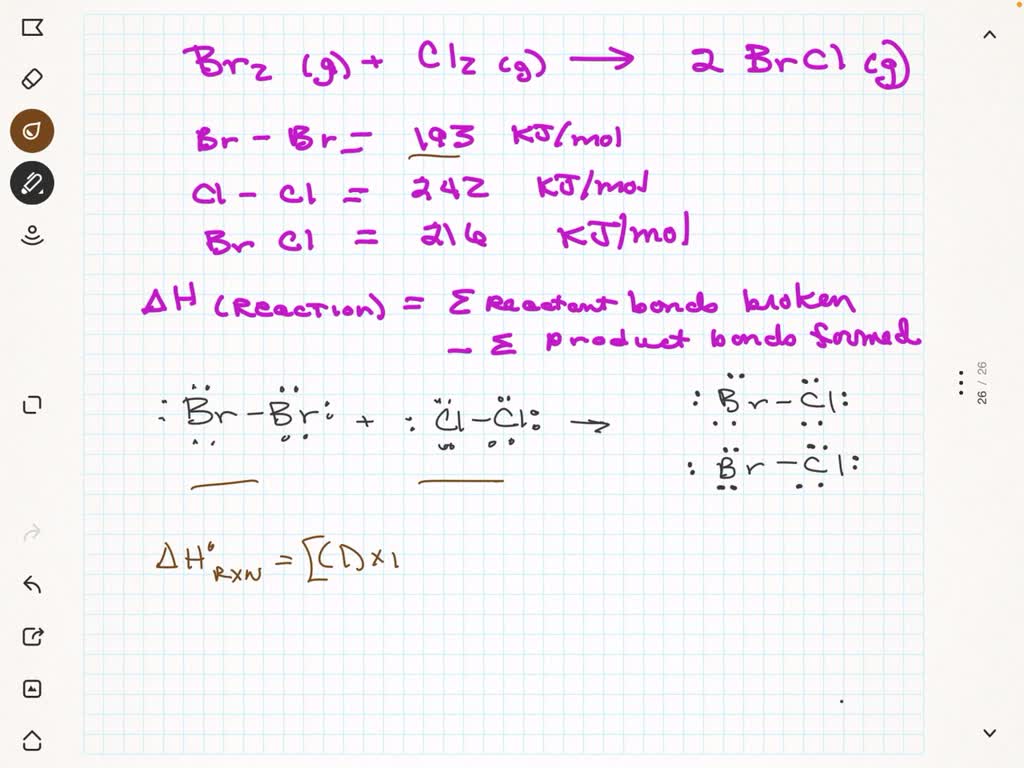 SOLVED Use average bond enthalpies linked above to calculate