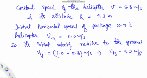 7c4p133-a-helicopter-is-flying-in-a-straight-line-over-a-level-field-at-a-constant-speed-of-58-ms-and-at-a-constant-altitude-of-93-m-a-package-is-ejected-horizontally-from-the-helicopter-wit-04918