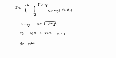 sketch-the-region-of-the-double-integration-and-transform-the-integral-vz-yz-xy-dx-dy-into-polar-coordinates_-c03po2-5-marks-hence-evaluate-the-integral-using-polar-coordinates-system-c03po2-48991