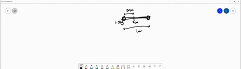 a-100-m-rod-of-negligible-mass-connects-two-very-small-objects-at-its-ends-the-mass-of-one-object-is-150-kg-and-the-mass-of-the-other-is-unknown-the-center-of-mass-of-this-system-is-on-the-r-43933
