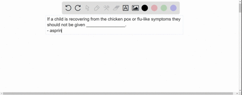 which-medicine-should-not-be-used-by-children-recovering-from-chicken-pox-or-flu-like-symptoms-00275