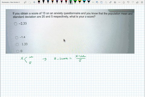 question-9-5-points-save-anst-if-you-obtain-a-score-of-13-on-an-anxiety-questionnaire-and-you-know-that-the-population-mean-and-standard-deviation-are-20-and-5-respectively-what-is-your-z-sc-66803