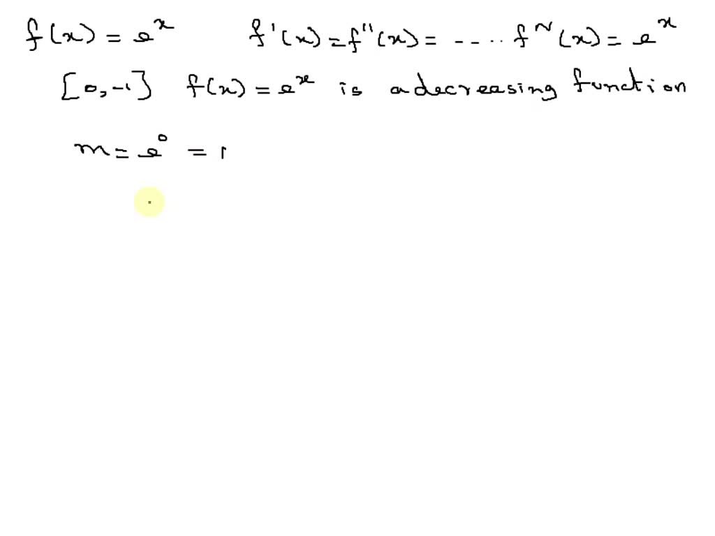 SOLVED: 20. Taylor polynomial approximation You might need: Calculator ...