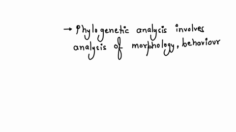 which-of-the-following-is-false-regarding-phylogenetic-analysis-select-one-a-a-phylogeny-can-be-structured-based-upon-a-variety-of-characters-including-morphology-behavior-and-cell-structure-90513