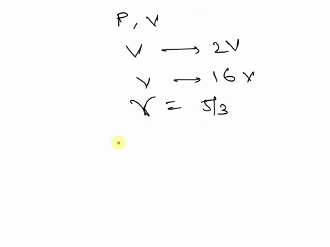 a-monatomic-gas-at-pressure-p-having-a-volume-v-e-expands-isothermally-2a-volume-2v-and-then-adiabatically-to-a-volume-16v-the-final-pressure-of-gas-is-take-y5-3-99453