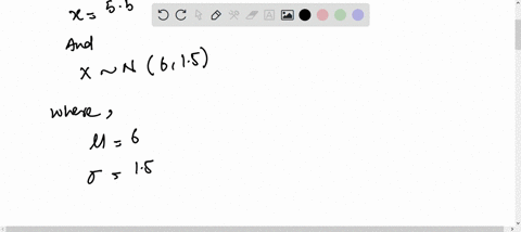 suppose-a-normal-distribution-has-a-mean-of-six-and-a-standard-deviation-of-15-what-is-the-z-score-of-x-55