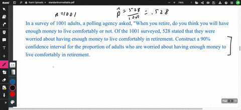 in-a-survey-of-1001-adults-a-polling-agency-asked-when-you-retire-do-you-think-you-will-have-enough-money-to-live-comfortably-or-not-of-the-1001-surveyed-528-stated-that-they-were-worried-ab-63828