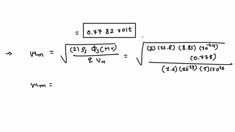 1-find-the-maximum-depletion-width-minimum-capacitance-ci-and-threshold-voltage-for-an-ideal-mos-capacitor-with-a-10-nm-gate-oxide-sio2-on-p-type-si-with-na-51016cm-3-next-include-the-effect-46024