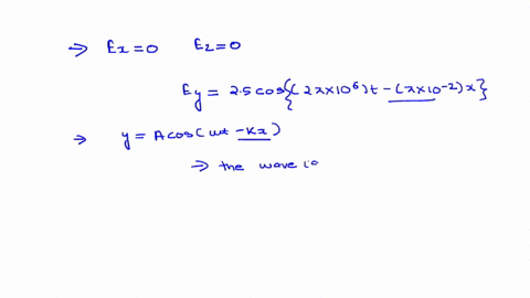 the-electric-field-part-of-an-electromagnetic-wave-in-an-medium-is-represented-by-ex-0-ey-25-nccos-2pi-106-rads-t-pi-10-2-radm-x-ez-0-the-wave-is-04185