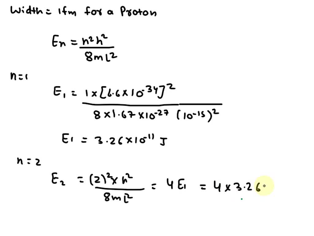 SOLVED: 3 Estimate a typical nuclear excitation energy by calculating ...