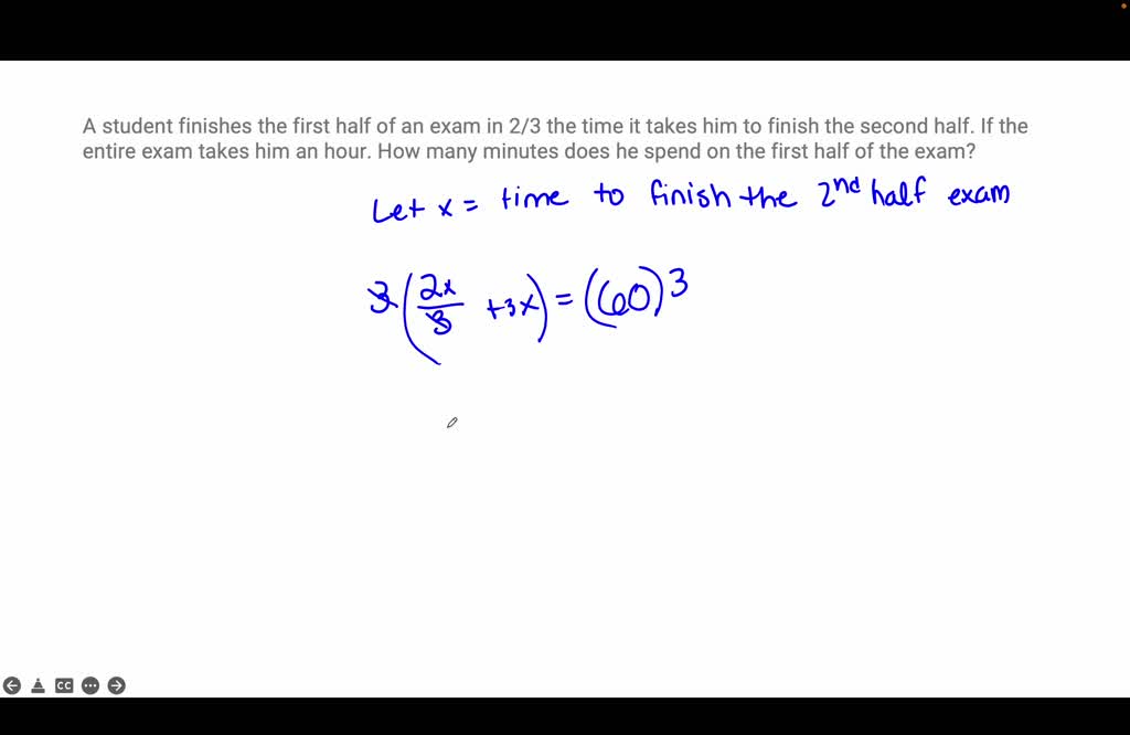 SOLVED: Andy timed himself throughout the school year to see how many ...