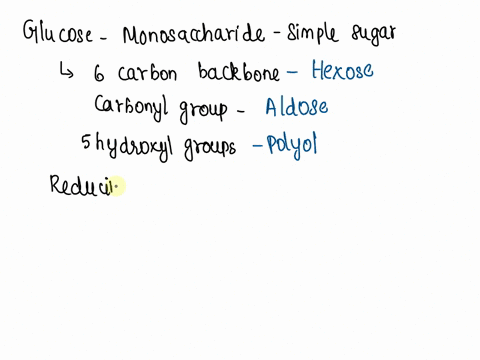 what-are-the-characteristics-of-glucose-in-biochemistry-49095