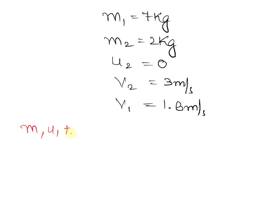 SOLVED A 7 kg bowling ball collides headon with a 2 kg bowling pin