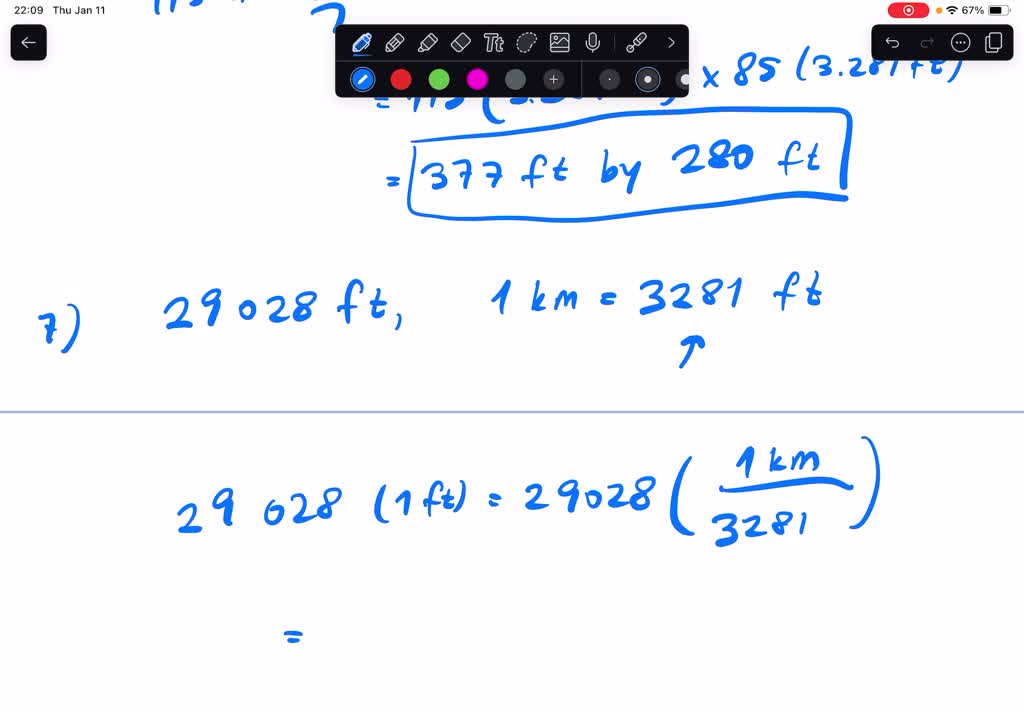 Solved: 3) Show That 1.0 M   S=3.6 Km   H 5) Soccer Fields Vary In Size 