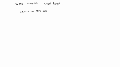 use-the-given-values-of-n-and-p-to-find-the-minimum-usual-value-and-the-maximum-usual-value-round-your-answer-to-the-nearest-hundredth-unless-otherwise-noted-n-1096p-089-minimum-99616-maximu-85212