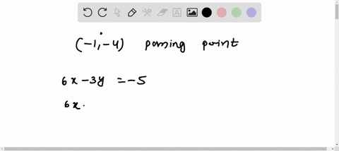 find-an-equation-of-the-line-which-passes-through-the-point-1-4-and-is-perpendicular-to-the-line-6x-3y-5-32485