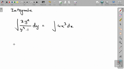 find-the-general-solution-to-the-differential-equation-3y2y-4x3y3-1-0-and-then-find-a-particular-solution-that-corresponds-to-the-initial-condition-y0-2-14807