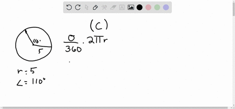 if-the-radius-of-a-circle-is-5-cm-and-the-angle-of-the-arc-is-110-degrees-what-is-the-length-of-the-arc-34918