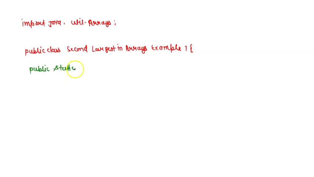 SOLVED: In Java, write a for loop that iterates 7 times to find the ...