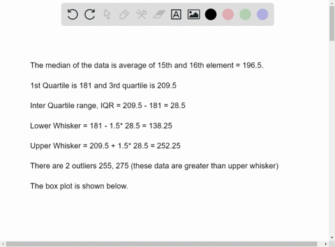 the-cholesterol-levels-in-milligrams-per-deciliter-of-30-adults-are-listed-below-draw-boxplot-that-represents-the-data-165-165-170-171-154-156-184-185-189-189-172-180-192-195-198-198-200-190-49835