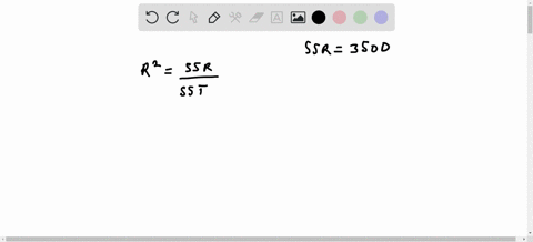 a-regression-model-between-sales-y-in-1000-unit-price-x1-in-dollars-and-television-advertisement-x2-in-dollars-resulted-in-the-following-function-y-7-3x1-5x2-for-this-model-ssr-3500-sse-1500-28849