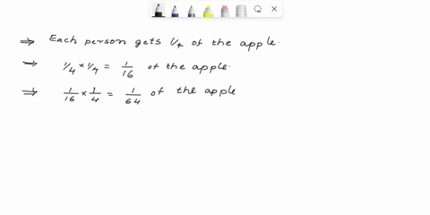 three-people-a-b-and-c-divide-an-apple-as-follows-first-they-divide-it-into-fourths-each-taking-a-quarter-then-they-divide-the-leftover-quarter-into-fourths-each-taking-a-quarter-and-so-on-s-01217