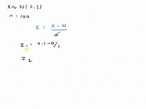suppose-x-has-a-normal-distribution-with-mean-0-and-variance-1-we-take-a-random-sample-of-size-100-and-compute-x-what-is-the-prob-that-x-lies-between-1-and-2-90422