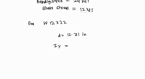 the-simply-supported-beam-is-composed-of-two-w12-x-22-sections-built-up-welded-as-shown-determine-if-the-beam-will-safely-support-a-loading-of-w-2-kift-the-allowable-bending-stress-is-24-ksi-52634