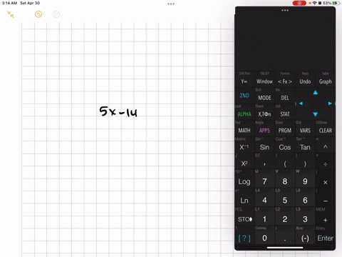 solve-5x-14-k-for-x-77713